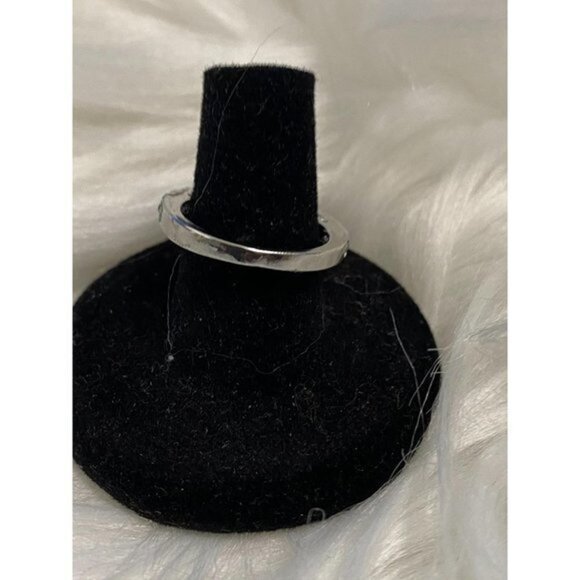 Fashion Cut Women's Size 7 Ring‎ White Sapphire 10k - Picture 4 of 8